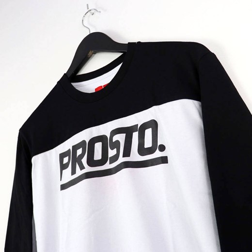 T-shirt męski Prosto. z długim rękawem bawełniany młodzieżowy 