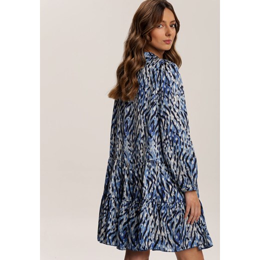 Niebieska Sukienka Simpleswift Renee L promocja Renee odzież