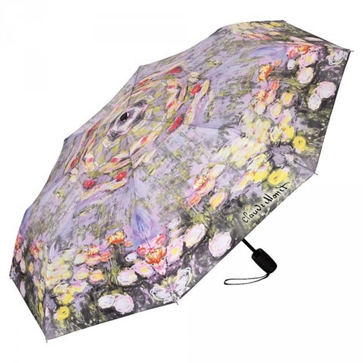 Claude Monet &quot;Lilie wodne&quot; - parasolka składana full-auto Von Lilienfeld  Parasole MiaDora.pl