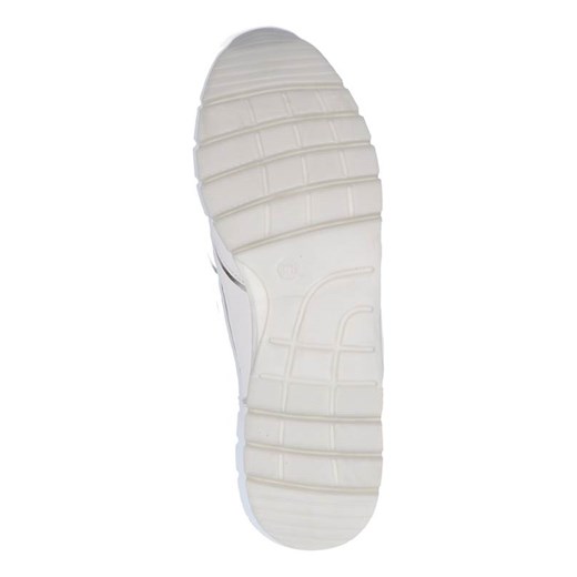 Buty sportowe damskie Caprice z tworzywa sztucznego na płaskiej podeszwie z zamkiem 