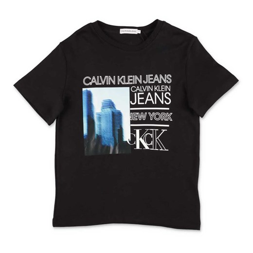 T-shirt chłopięce Calvin Klein z krótkim rękawem letni 