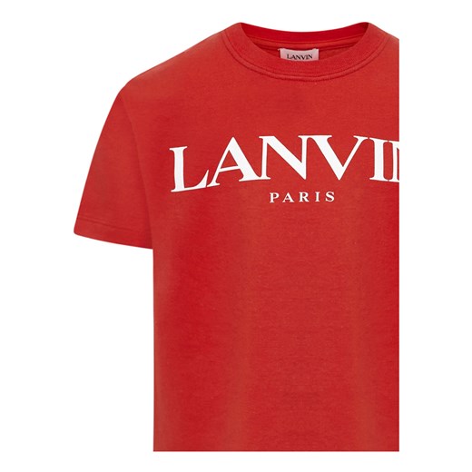 T-shirt chłopięce Lanvin w nadruki bawełniany 