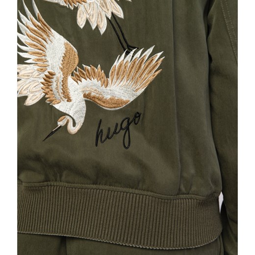 HUGO Kurtka bomber Agesa-1 | Comfort fit | z dodatkiem wełny 38 Gomez Fashion Store