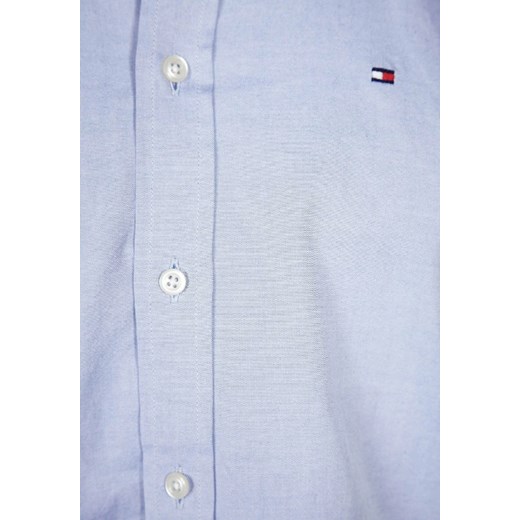 Koszula męska Tommy Hilfiger niebieska z długim rękawem bawełniana 