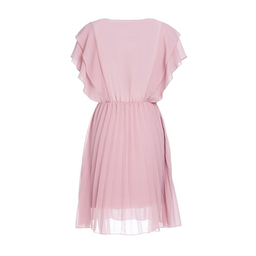 Różowa Sukienka Charmer M okazyjna cena Born2be Odzież
