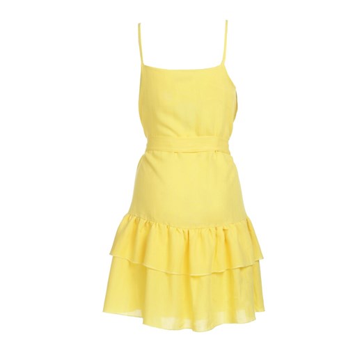 Żółta Sukienka Shoreline S/M okazyjna cena Born2be Odzież