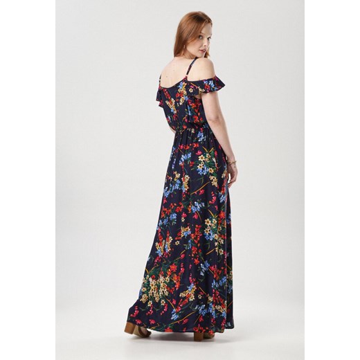 Granatowa Sukienka Diarial L/XL okazyjna cena Born2be Odzież