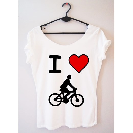 Bluzka " I love +rower" Time For Fashion L okazja Time For Fashion