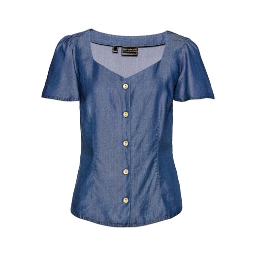 Koszula dżinsowa, TENCEL™ Lyocell, krótki rękaw | bonprix 50 bonprix - Allani