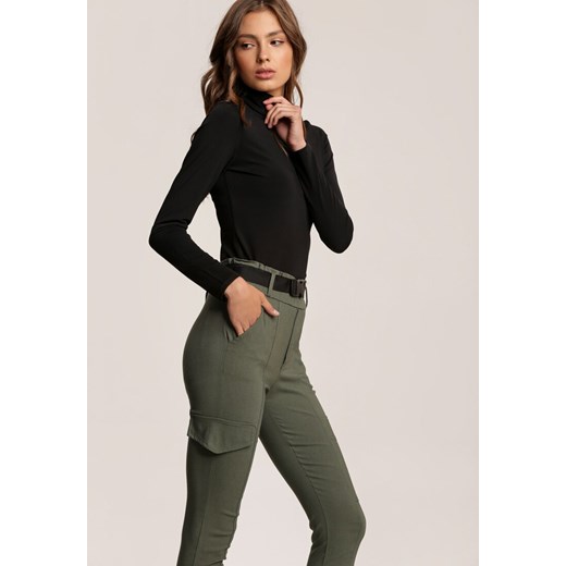 Zielone Spodnie Vilinoth Renee L promocyjna cena Renee odzież