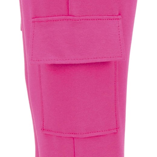 Spodnie dziewczęce różowe Tup Tup z bawełny 