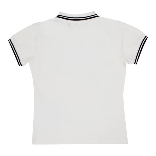 T-shirt chłopięce biały Moncler z krótkimi rękawami 