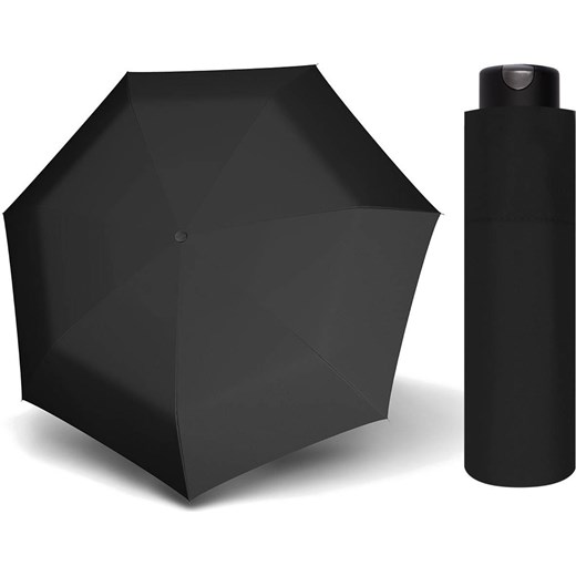 Parasol kieszonkowy Carbonsteel Mini XS Doppler czarny Doppler uniwersalny Delcaso