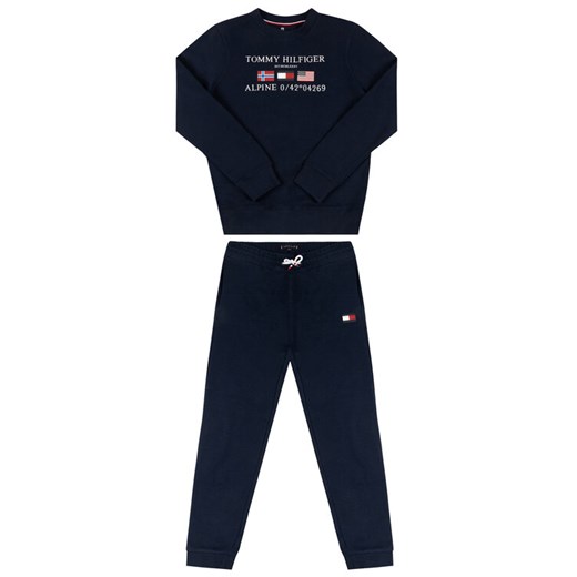 Tommy Hilfiger Dres KB0KB05507 Granatowy Regular Fit Tommy Hilfiger 8 wyprzedaż MODIVO