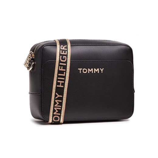 Tommy Hilfiger Torebka Iconic Tommy Camera Bag AW0AW09047 Czarny Tommy Hilfiger 00 okazyjna cena MODIVO