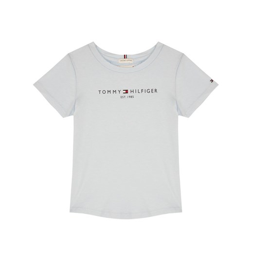 Tommy Hilfiger T-Shirt Essential Tee KG0KG05023 Niebieski Regular Fit Tommy Hilfiger 8 okazyjna cena MODIVO