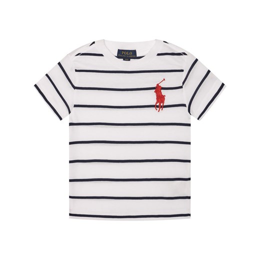 Polo Ralph Lauren T-Shirt Summer 321786411001 Biały Regular Fit Polo Ralph Lauren 2_2T okazja MODIVO
