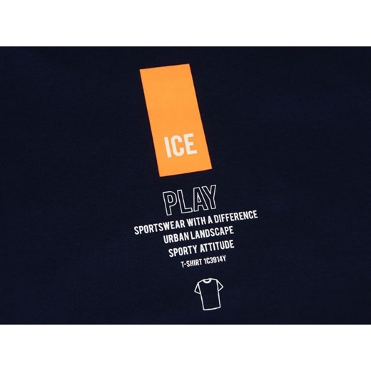 T-shirt męski Ice Play z krótkimi rękawami 
