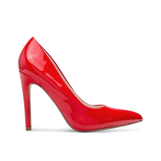 Czółenka damskie Ideal Shoes A-2927-2 Czerwone Ideal Shoes 37 twojeobuwie.pl