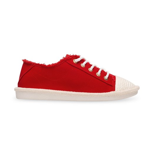 Trampki damskie Ideal Shoes X-9716 Czerwone Ideal Shoes 37 twojeobuwie.pl