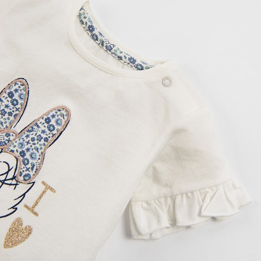 Odzież dla niemowląt biała Cool Club z napisami 