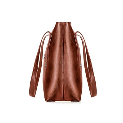 Skórzana torba damska Parma FL23 vinatage brown Moda Dla Ciebie Moda Dla Ciebie