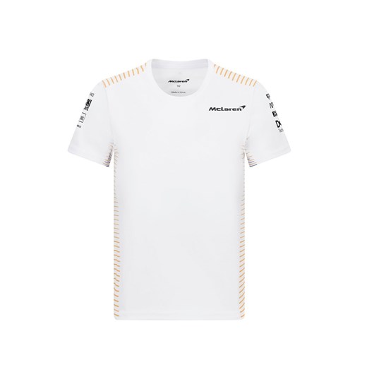 Mclaren F1 Team t-shirt chłopięce z krótkim rękawem w nadruki 