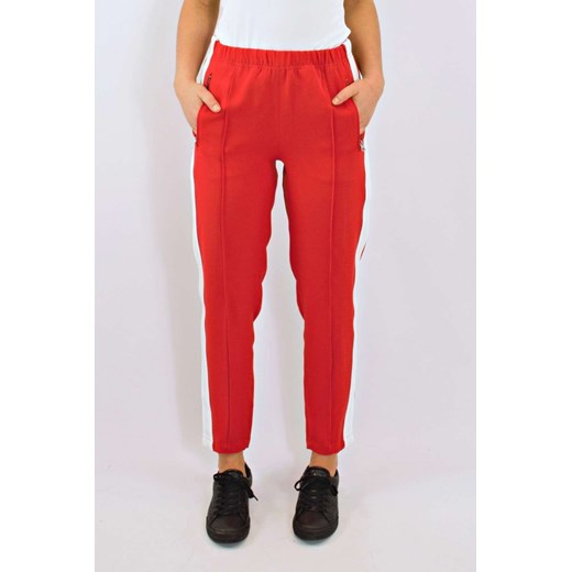 spodnie dresowe calvin klein j20j211377 czerwone ze sklepu Royal Shop w kategorii Spodnie damskie - zdjęcie 107128059