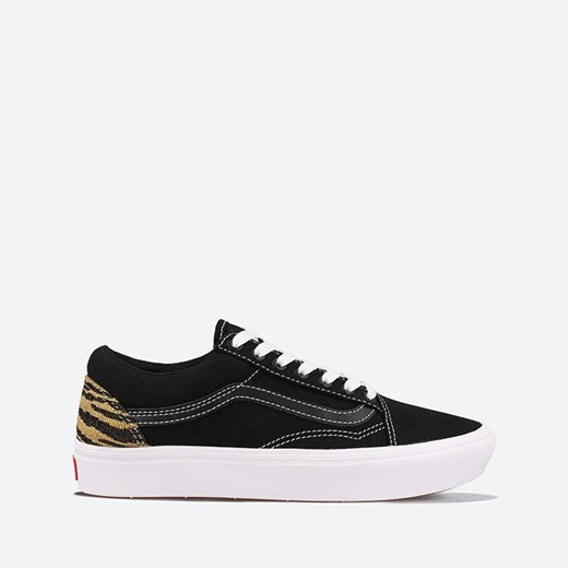 Czarne trampki damskie Vans old skool wiązane sportowe