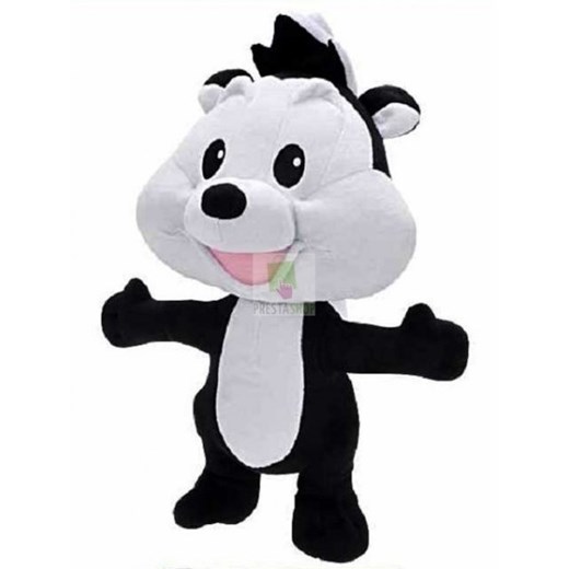LOONEY TUNES MASKOTKA PLUSZOWA SKUNKS PEPE DZIECKO 92381 modny-dzieciak czarny dziecięce
