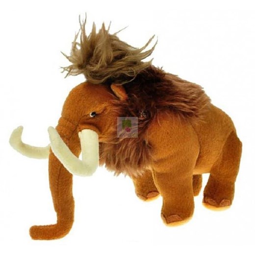 EPOKA LODOWCOWA 4 MASKOTKA PLUSZOWA 20 CM MAMUT MANFRED 26988 modny-dzieciak brazowy miekki