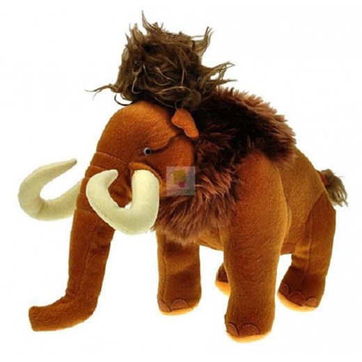 EPOKA LODOWCOWA 4 MASKOTKA PLUSZOWA 26 CM MAMUT MANFRED 26989 modny-dzieciak brazowy miekki