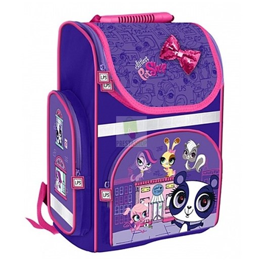 TORNISTER SZKOLNY HARDBAG LITTLEST PET SHOP STARPAK 18-24 LPS modny-dzieciak fioletowy codzienny