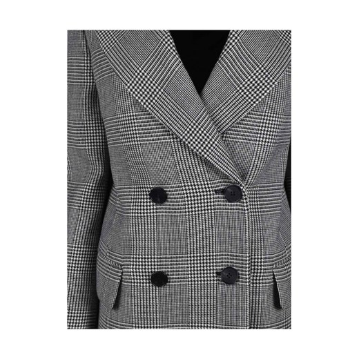 Checked wool coat 38 IT showroom.pl promocyjna cena