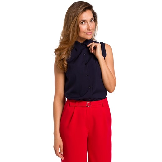 Stylove Woman's Blouse S172 Navy Blue Stylove S Factcool