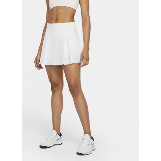 Damska spódnica do tenisa o standardowym kroju Nike Club Skirt (dla wysokich) - Biel Nike M Nike poland