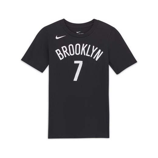 T-shirt dla dużych dzieci Kevin Durant Nets Nike NBA Player - Czerń Nike XL Nike poland