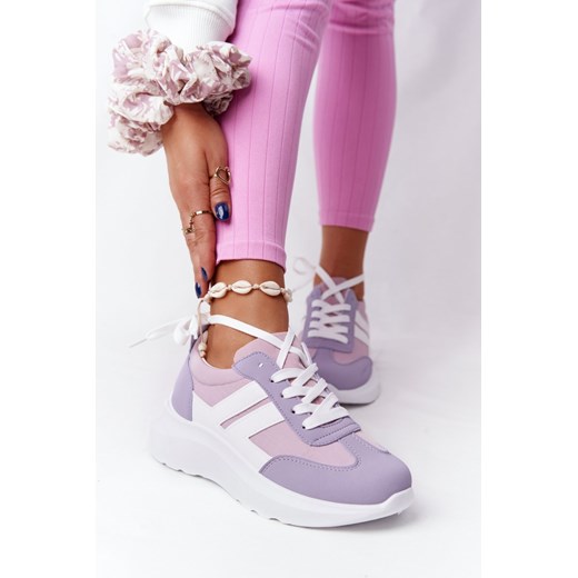 Buty sportowe damskie Ps1 sneakersy sznurowane na wiosnę