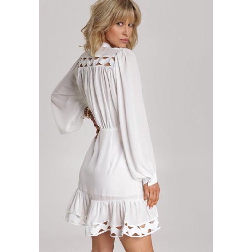 Biała Sukienka Magic Flame Renee L okazyjna cena Renee odzież