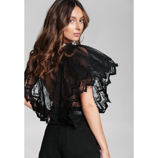 Czarna Bluzka Yanet Renee M/L promocja Renee odzież