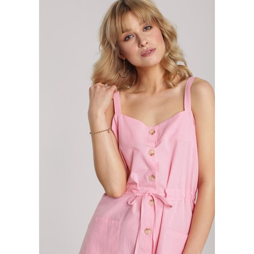 Różowa Sukienka Phillys Renee L/XL okazyjna cena Renee odzież