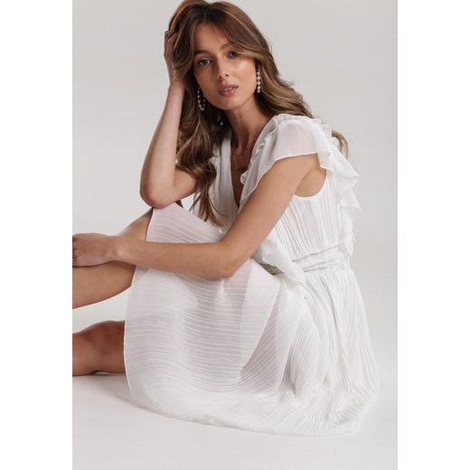 Biała Sukienka Kahlileia Renee S/M Renee odzież promocja