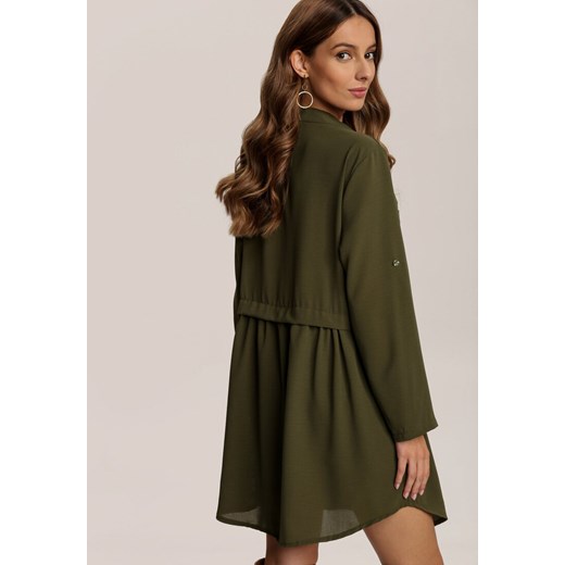 Zielona Sukienka Elrinaris Renee S/M Renee odzież