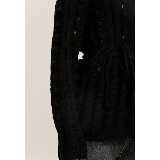 Czarny Sweter Sharona Renee S/M wyprzedaż Renee odzież