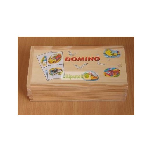 BRIMAREX Domino drewniane obrazkowe 