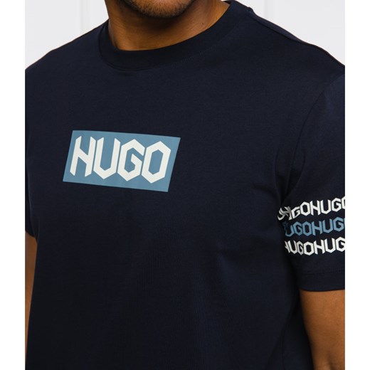 T-shirt męski Hugo Boss granatowy 