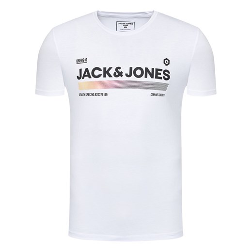 T-shirt męski Jack & Jones z krótkimi rękawami bawełniany 