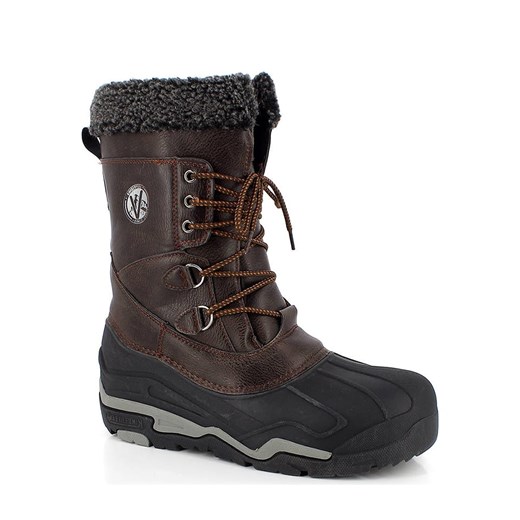 Kozaki zimowe "Ryan" w kolorze brązowym Kimberfeel 43/44 Limango Polska