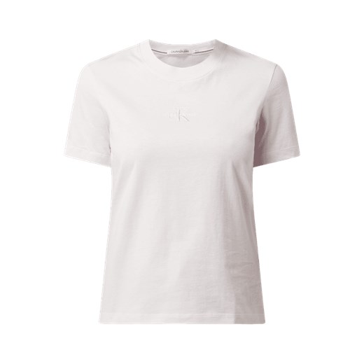 T-shirt z bawełny bio XS Peek&Cloppenburg  wyprzedaż