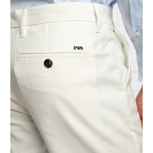 Spodnie męskie Emporio Armani białe 